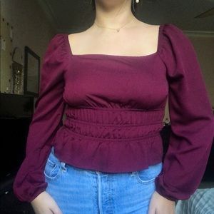 long sleeve blouse